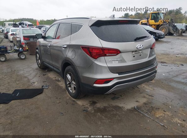 5NMZUDLB6JH077750 2018 HYUNDAI SANTA FE SPORT Beige Հետևի ձախ