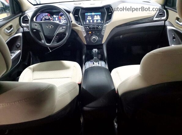 5NMZUDLB7HH032620 2017 HYUNDAI SANTA White 
