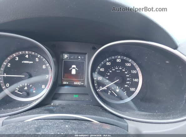 5NMZUDLB8HH002994 2017 HYUNDAI SANTA FE SPORT Gray უკანა სავარძლების ხედი