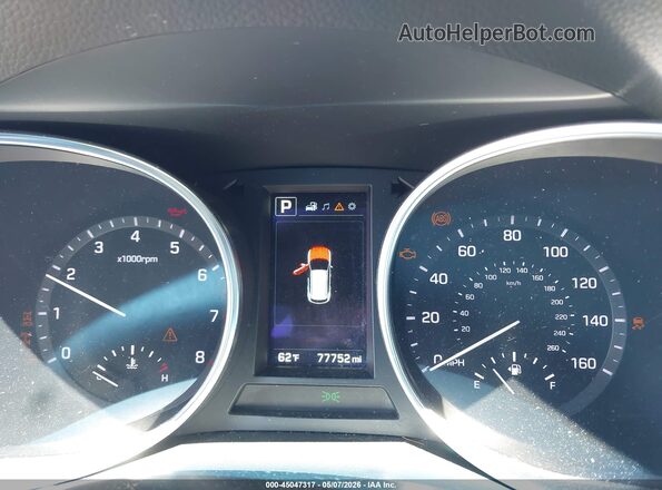 5NMZUDLBXHH025502 2017 HYUNDAI SANTA FE SPORT Tan უკანა სავარძლების ხედი