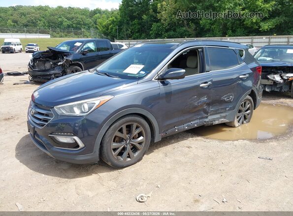 5NMZWDLA4HH046508 2017 HYUNDAI SANTA FE SPORT Gray 