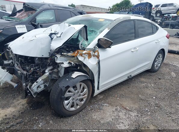 5NPD74LF0HH088406 2017 HYUNDAI ELANTRA White 