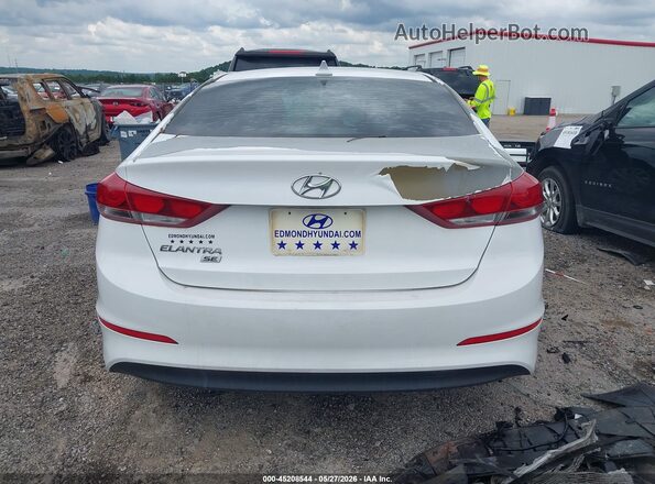 5NPD74LF0HH088406 2017 HYUNDAI ELANTRA White 