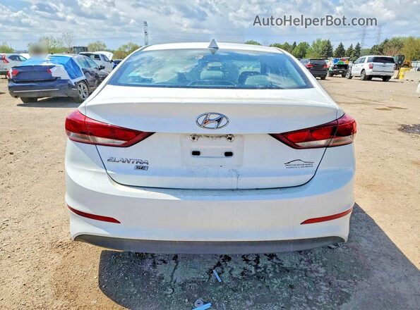 5NPD74LF0HH111733 2017 HYUNDAI ELANTRA White 