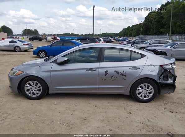 5NPD74LF0HH166375 2017 HYUNDAI ELANTRA Silver წინა ხედი