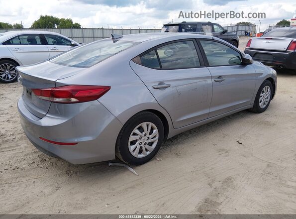 5NPD74LF0HH166375 2017 HYUNDAI ELANTRA Silver უკანა მარჯვენა