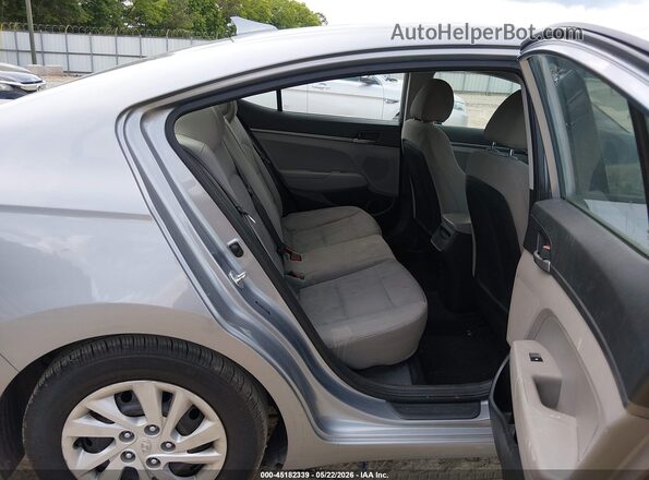5NPD74LF0HH166375 2017 HYUNDAI ELANTRA Silver VIN კოდის სტიკერის ხედი