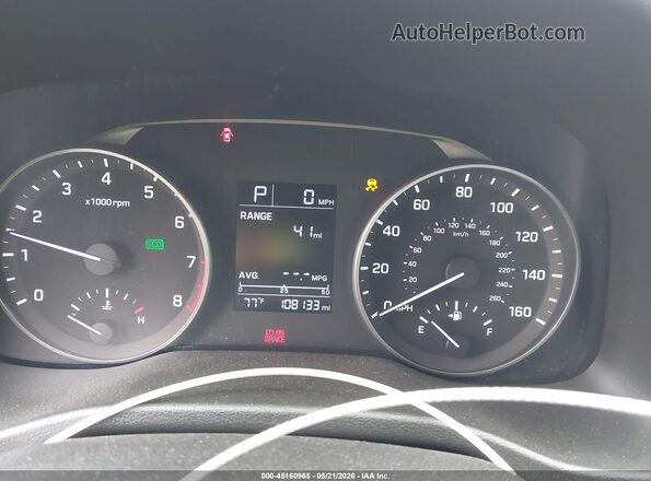 5NPD74LF0JH219730 2018 HYUNDAI ELANTRA Blue Հետևի նստատեղերի տեսք