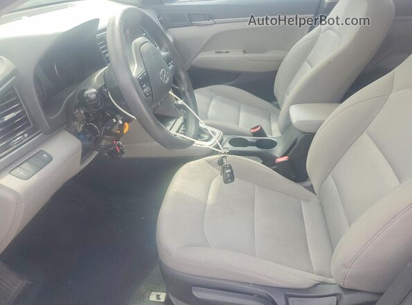 5NPD74LF0JH260147 2018 HYUNDAI ELANTRA Gray 