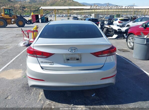 5NPD74LF0JH336398 2018 HYUNDAI ELANTRA Серебряный 