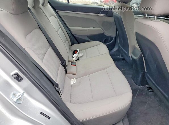 5NPD74LF0KH411229 2019 HYUNDAI ELANTRA Silver Вид задніх сидінь