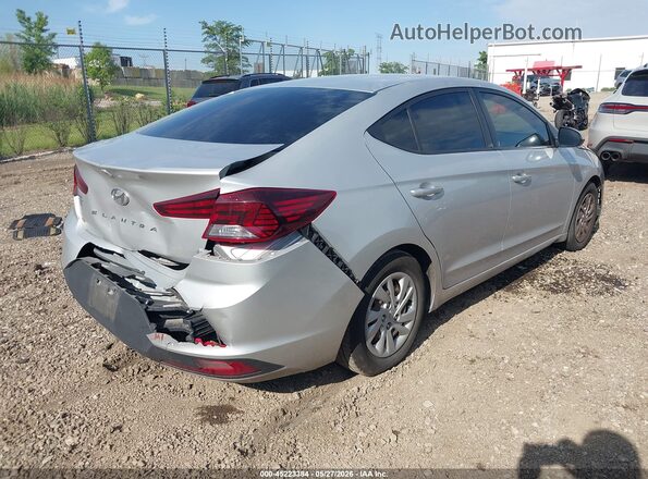 5NPD74LF0KH447499 2019 HYUNDAI ELANTRA Gray Tył prawy