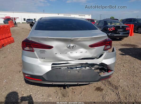 5NPD74LF0KH447499 2019 HYUNDAI ELANTRA Gray 