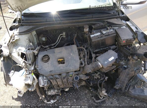 5NPD74LF0KH478588 2019 HYUNDAI ELANTRA Серебряный Вид сзади