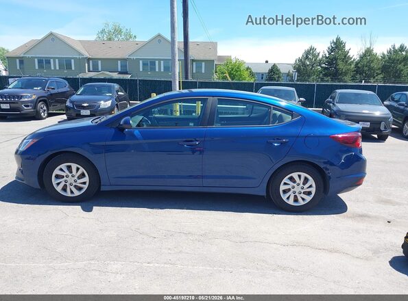 5NPD74LF0LH610900 2020 HYUNDAI ELANTRA Blue 