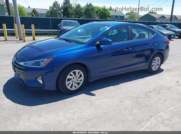 5NPD74LF0LH610900 2020 HYUNDAI ELANTRA Blue 