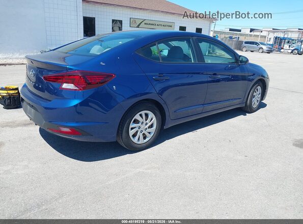 5NPD74LF0LH610900 2020 HYUNDAI ELANTRA Blue 
