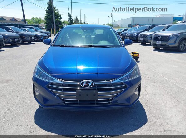 5NPD74LF0LH610900 2020 HYUNDAI ELANTRA Blue 