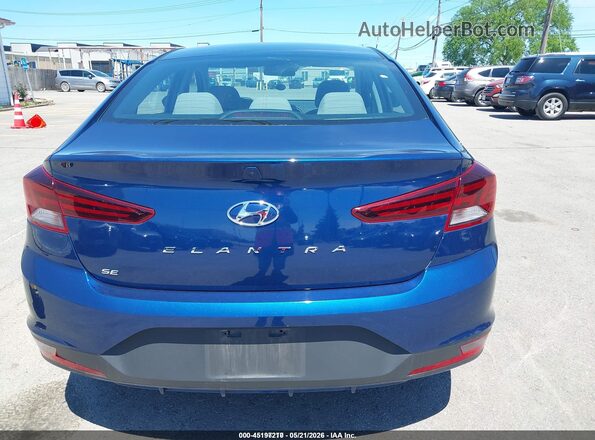 5NPD74LF0LH610900 2020 HYUNDAI ELANTRA Blue 