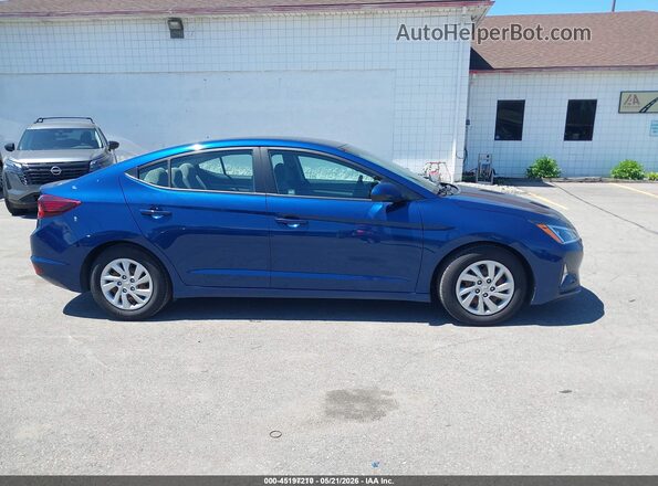 5NPD74LF0LH610900 2020 HYUNDAI ELANTRA Blue 