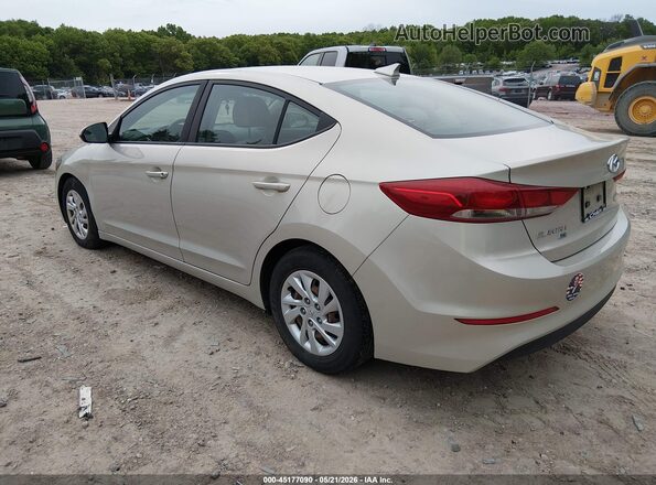 5NPD74LF1HH127441 2017 HYUNDAI ELANTRA Cream 