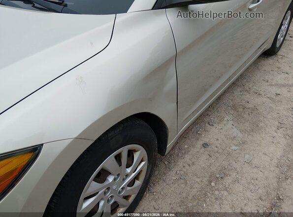 5NPD74LF1HH127441 2017 HYUNDAI ELANTRA Cream 