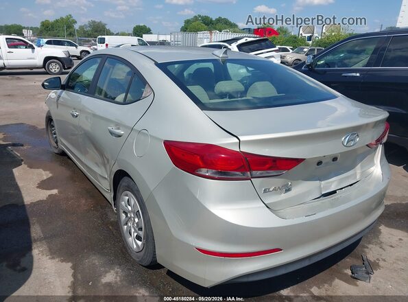 5NPD74LF1HH183489 2017 HYUNDAI ELANTRA Beige Tył lewy