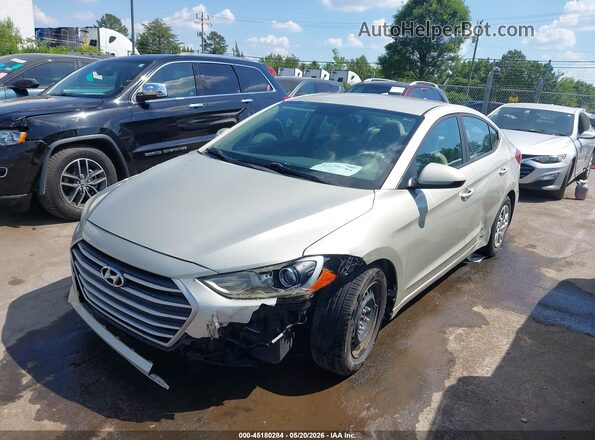 5NPD74LF1HH183489 2017 HYUNDAI ELANTRA Beige Przód lewy