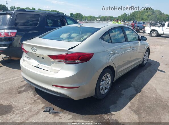 5NPD74LF1HH183489 2017 HYUNDAI ELANTRA Beige Tył prawy