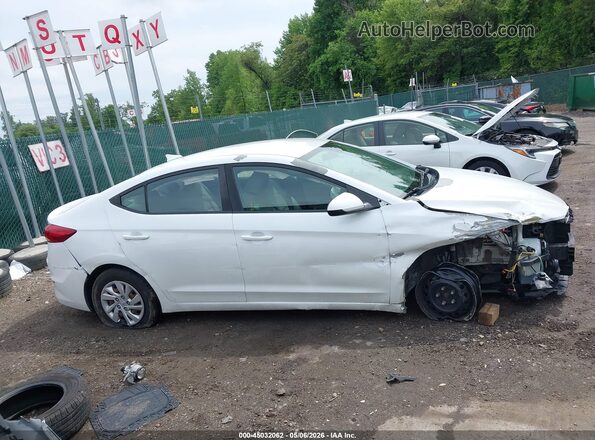 5NPD74LF1HH195206 2017 HYUNDAI ELANTRA Белый Панорамный вид салона 360°