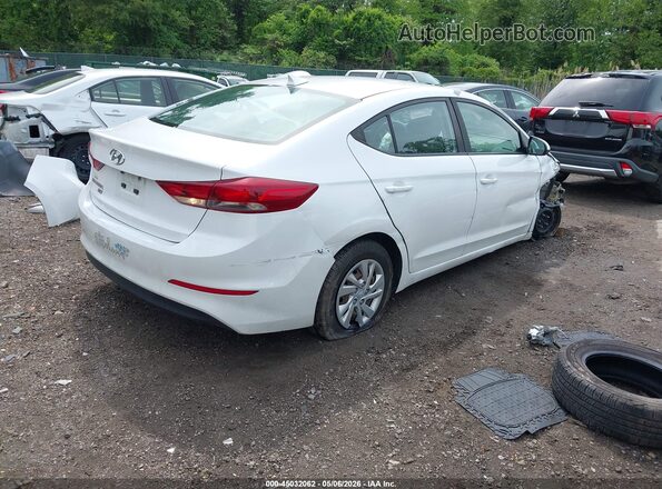 5NPD74LF1HH195206 2017 HYUNDAI ELANTRA Белый Задняя правая четверть