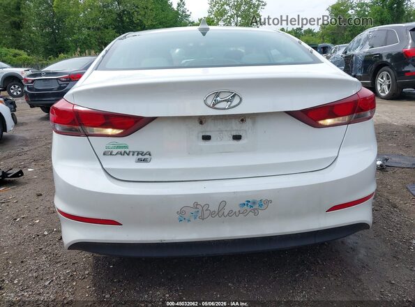5NPD74LF1HH195206 2017 HYUNDAI ELANTRA Белый 