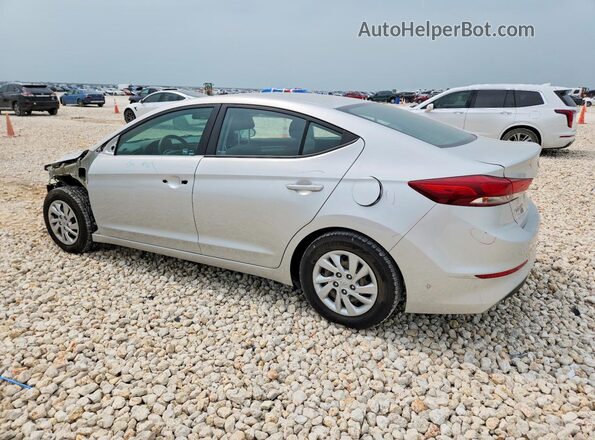 5NPD74LF1JH223883 2018 HYUNDAI ELANTRA Серый Задняя левая четверть