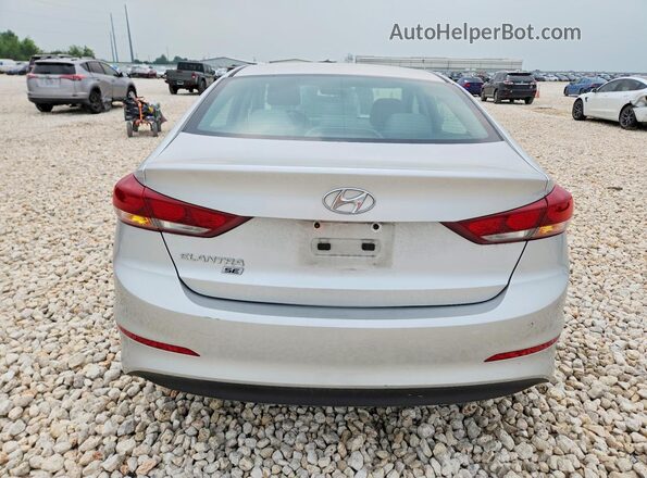 5NPD74LF1JH223883 2018 HYUNDAI ELANTRA Серый Вид сзади