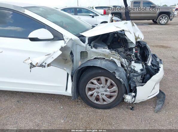 5NPD74LF1KH434356 2019 HYUNDAI ELANTRA White 