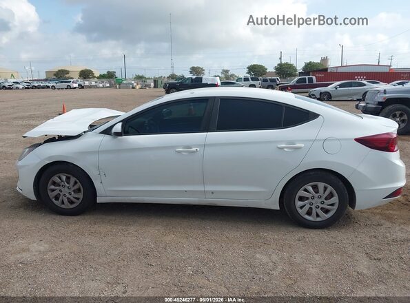 5NPD74LF1KH434356 2019 HYUNDAI ELANTRA White Панорамний вид салону 360°