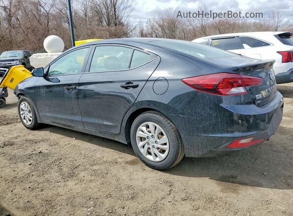 5NPD74LF1KH440996 2019 HYUNDAI ELANTRA Black Tył lewy