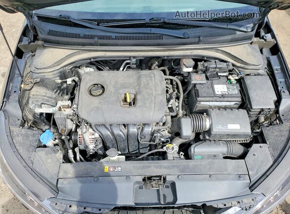 5NPD74LF1KH440996 2019 HYUNDAI ELANTRA Black Widok wnętrza z tyłu