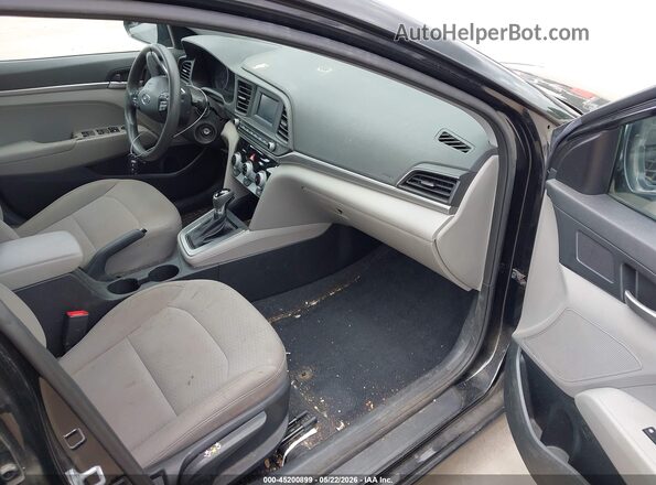 5NPD74LF1KH445955 2019 HYUNDAI ELANTRA Black Սալոնի դիմացի տեսք