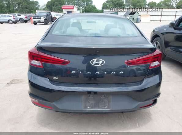 5NPD74LF1KH445955 2019 HYUNDAI ELANTRA Black 