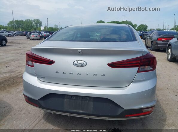5NPD74LF1KH446183 2019 HYUNDAI ELANTRA Silver 