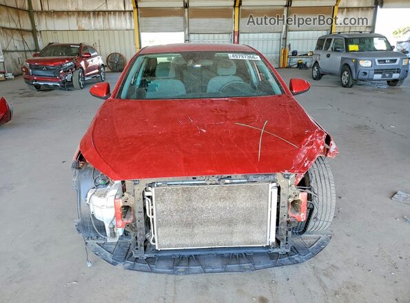 5NPD74LF1LH594593 2020 HYUNDAI ELANTRA Red Widok z przodu