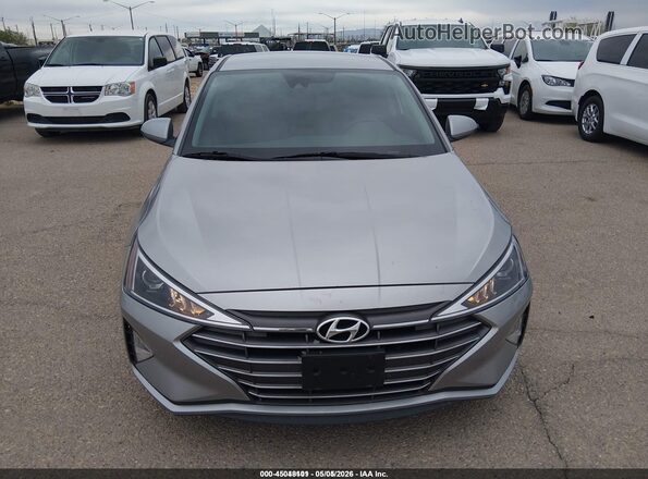 5NPD74LF1LH603535 2020 HYUNDAI ELANTRA Silver Սարքավորումների վահանակի տեսք