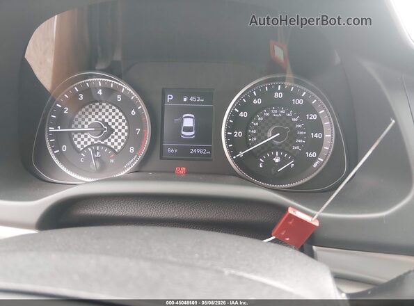 5NPD74LF1LH603535 2020 HYUNDAI ELANTRA Silver Հետևի նստատեղերի տեսք