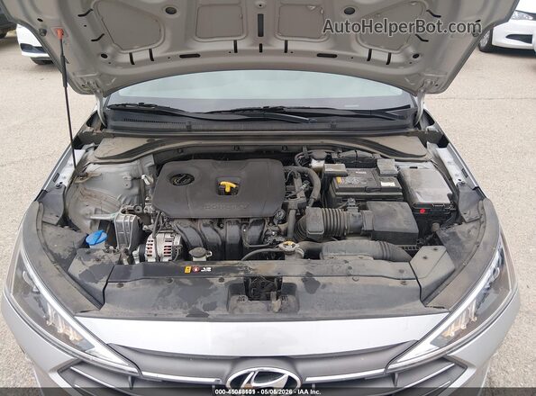 5NPD74LF1LH603535 2020 HYUNDAI ELANTRA Silver Հետևի տեսք