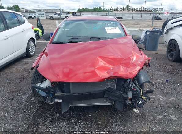 5NPD74LF2HH098676 2017 HYUNDAI ELANTRA Красный Вид щитка приборов