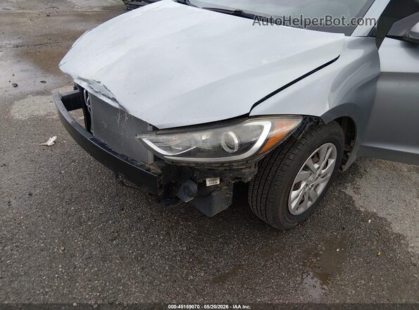 5NPD74LF2HH172159 2017 HYUNDAI ELANTRA Серый Вид спереди