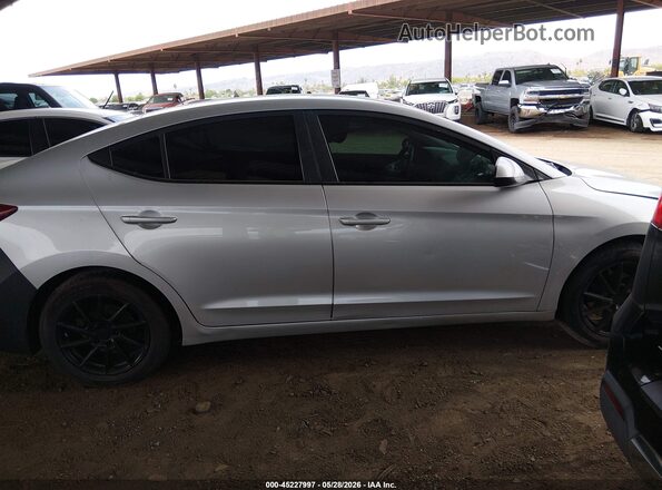5NPD74LF2JH338993 2018 HYUNDAI ELANTRA Silver 