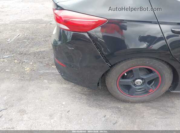 5NPD74LF2JH341103 2018 HYUNDAI ELANTRA Black Vista frontal