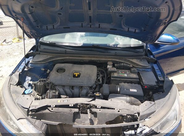 5NPD74LF2KH456463 2019 HYUNDAI ELANTRA Blue Rear view